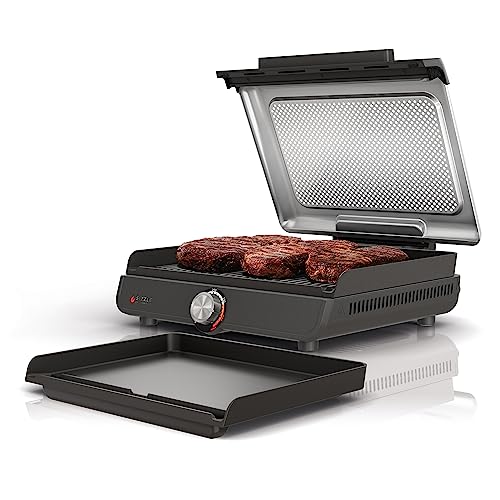 Ninja® Sizzle™ Indoor Grill & Griddle, 14'', 500°F,...