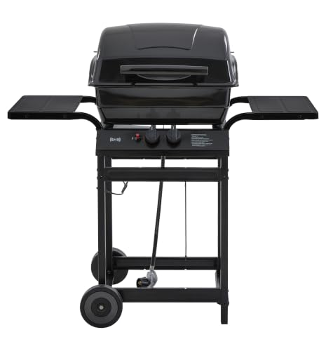 Feasto 2 Burner Propane Gas Grill for Outdoor Cooking