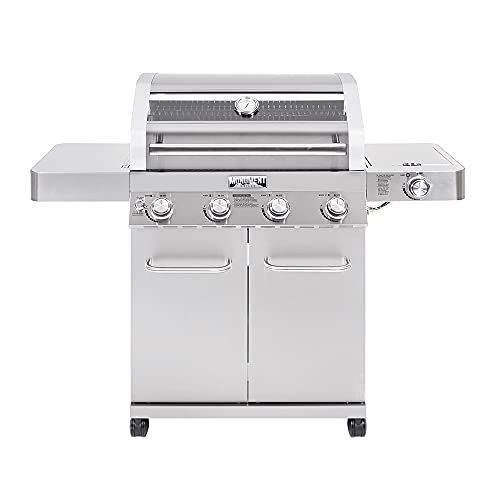 Monument Grills Larger Convertible 4 Burner Natural Gas...