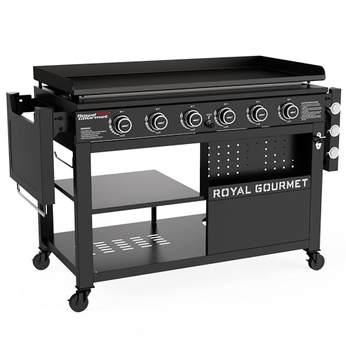Royal Gourmet GB6000 6 Burner Propane Gas Griddle