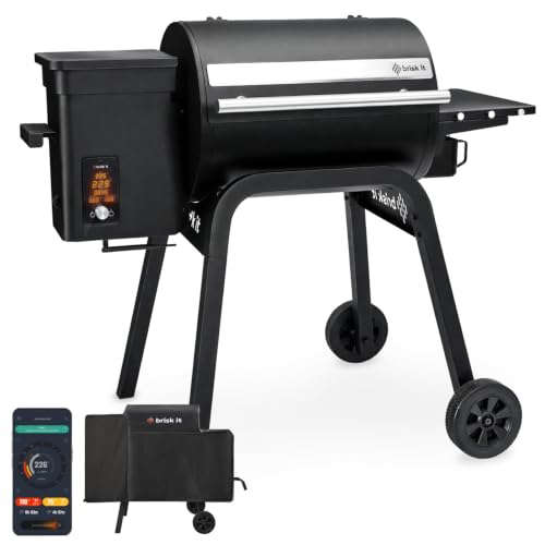 Brisk It Zelos-450 Wood Pellet Grill & Smoker with WiFi