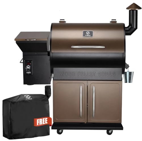 Z GRILLS 2026 Upgrade Wood Pellet Grill with PID Control.