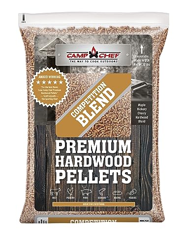 Camp Chef Competition Blend BBQ Pellets, Hardwood for all...