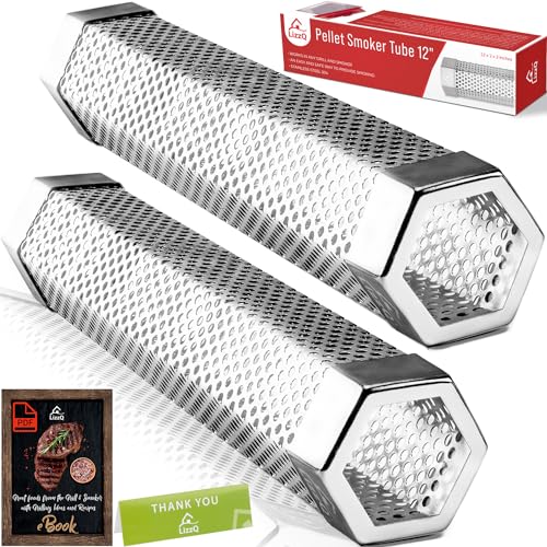 LIZZQ Premium Pellet Smoker Tube 12
