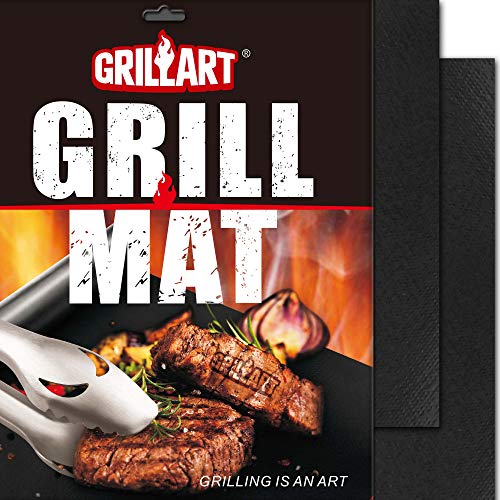 GRILLART BBQ Grill Mats for Outdoor Grill - Heavy Duty
