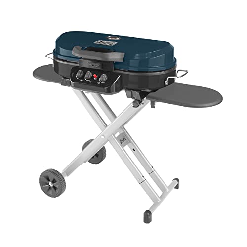 Coleman RoadTrip 285 Portable Stand-Up Propane Grill with 3...