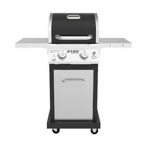 Nexgrill Deluxe 2-Burner Gas Grill, Compact with Foldable...