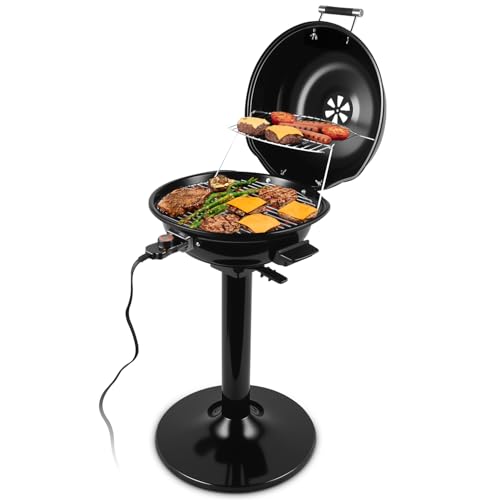 Electric Grill, CUSIMAX Electric Indoor/Outdoor Grill,...