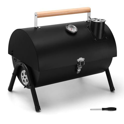 Leonyo Portable Charcoal Grills Outdoor, Small BBQ Grill...