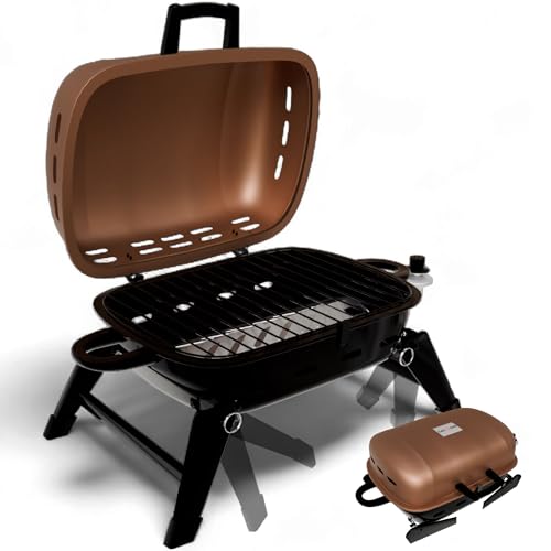 GasOne Tabletop Propane Grill – Portable Grill with Heat...