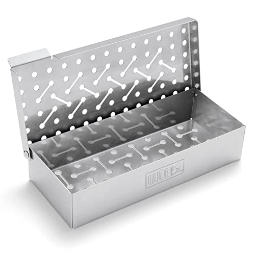 Weber® Premium Universal Smoker Box, Stainless Steel