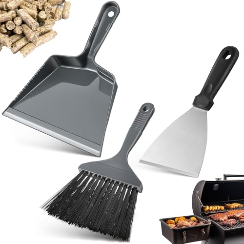 Gulfmew 3 Piece Pellet Grill Ash Cleaning Kit