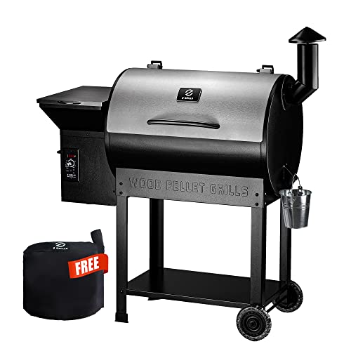 Z GRILLS Wood Pellet Smoker Grill, 8 in 1.
