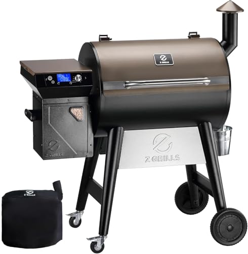 Z GRILLS 8-in-1 Electric Wood Pellet Grill PID V3.0
